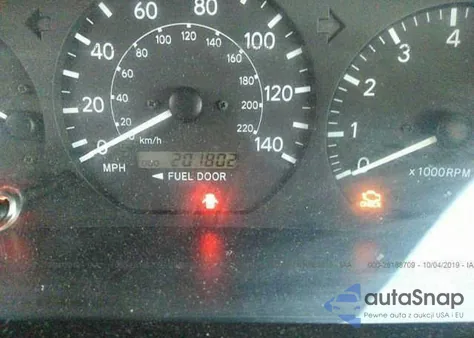 2001 Toyota Camry Le из США, поврежденный, VIN 4T1BG22K91U084047